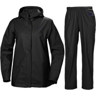 Helly Hansen Moss Regntøy, Dame, Black