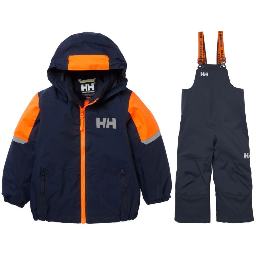 Helly Hansen K Rider 2.0 Ins, skisæt, junior, navy