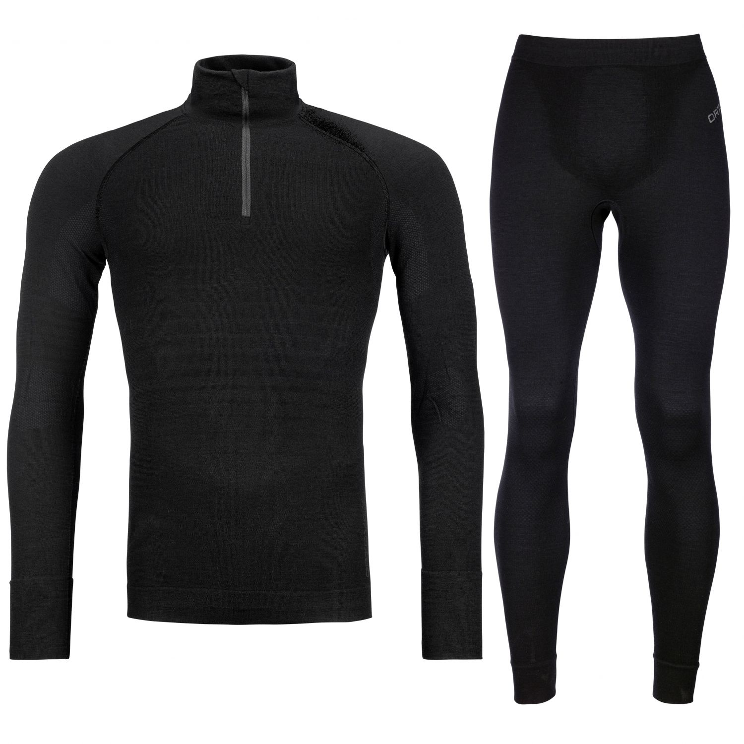 Ortovox 230 Competition 1/2 zip, set, meneer, zwart
