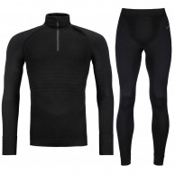 Ortovox 230 Competition 1/2 zip, set, hommes, noir