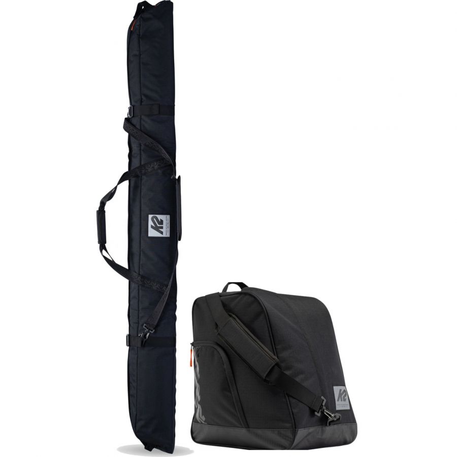 K2 Single Padded Ski Bag + K2 Boot Bag 35L