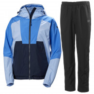 Helly Hansen Rig Regenset, Damen, blau/schwarz