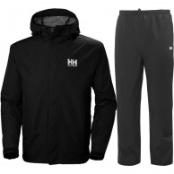 Helly Hansen Seven J, Regnkläder, Herr, Svart