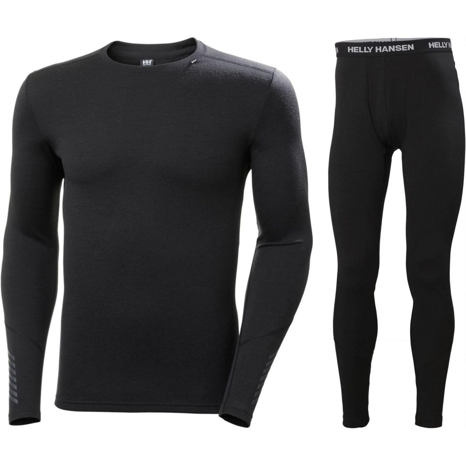 Helly Hansen Lifa Merino Midweight, Herre, Black