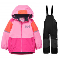 Helly Hansen K Rider 2.0 Ins, skisæt, junior, pink/sort