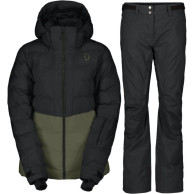 Scott Ultimate warm/Dryo 10, Skisett, Dame, Douglas Green/Black