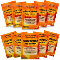 Accezzi håndvarmer + fodvarmer (2 x 5 par)