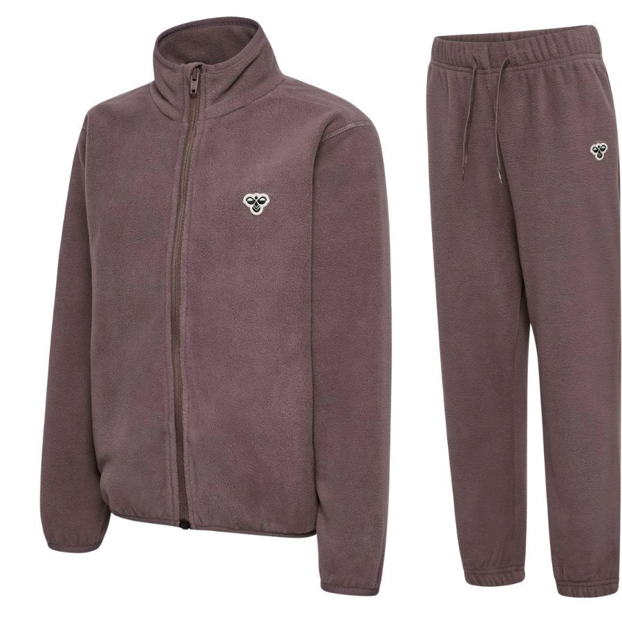 Hummel hmlJR Fleece BEE sæt, junior, brun