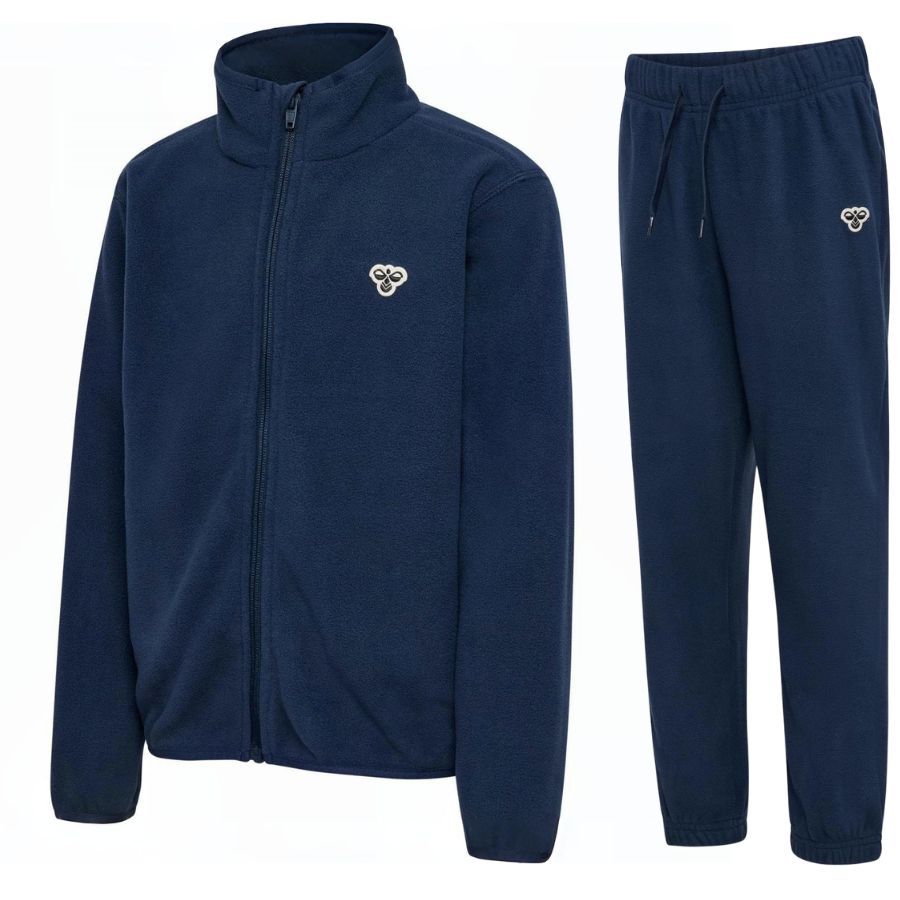 Hummel hmlJR Fleece BEE sæt, junior, mørkeblå