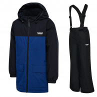 Hummel hmlJR Block WP 8K/10K sæt, mørkeblå/sort, junior