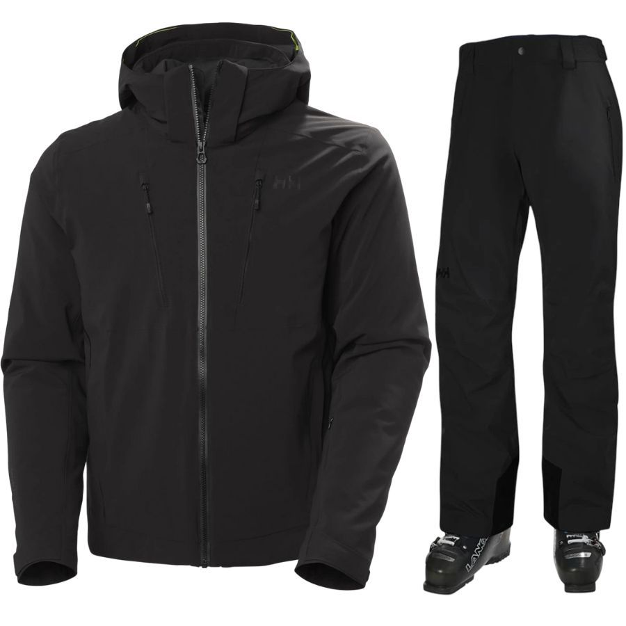 Helly Hansen Alpha 4.0/Legendary Insulated skisæt, herre, sort