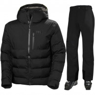 Helly Hansen Kvitfjell/Legendary skisæt, herre, sort/sort