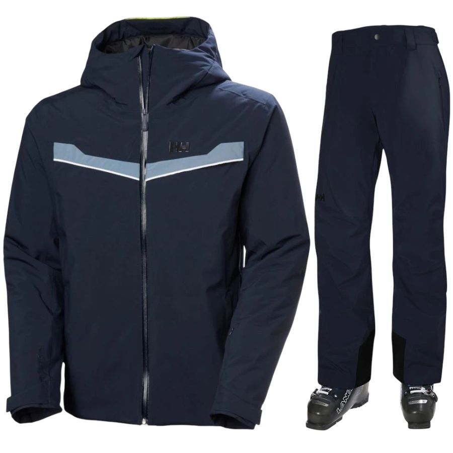 Helly Hansen Panorama 2.0/Legendary, skisæt, herre, navy/mørkeblå