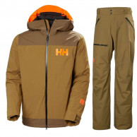 Helly Hansen Powdreamer 2.0/Sogn Cargo, skisæt, herre, brun
