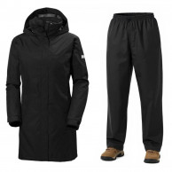 Helly Hansen Aden/HH regnsett, dame, svart