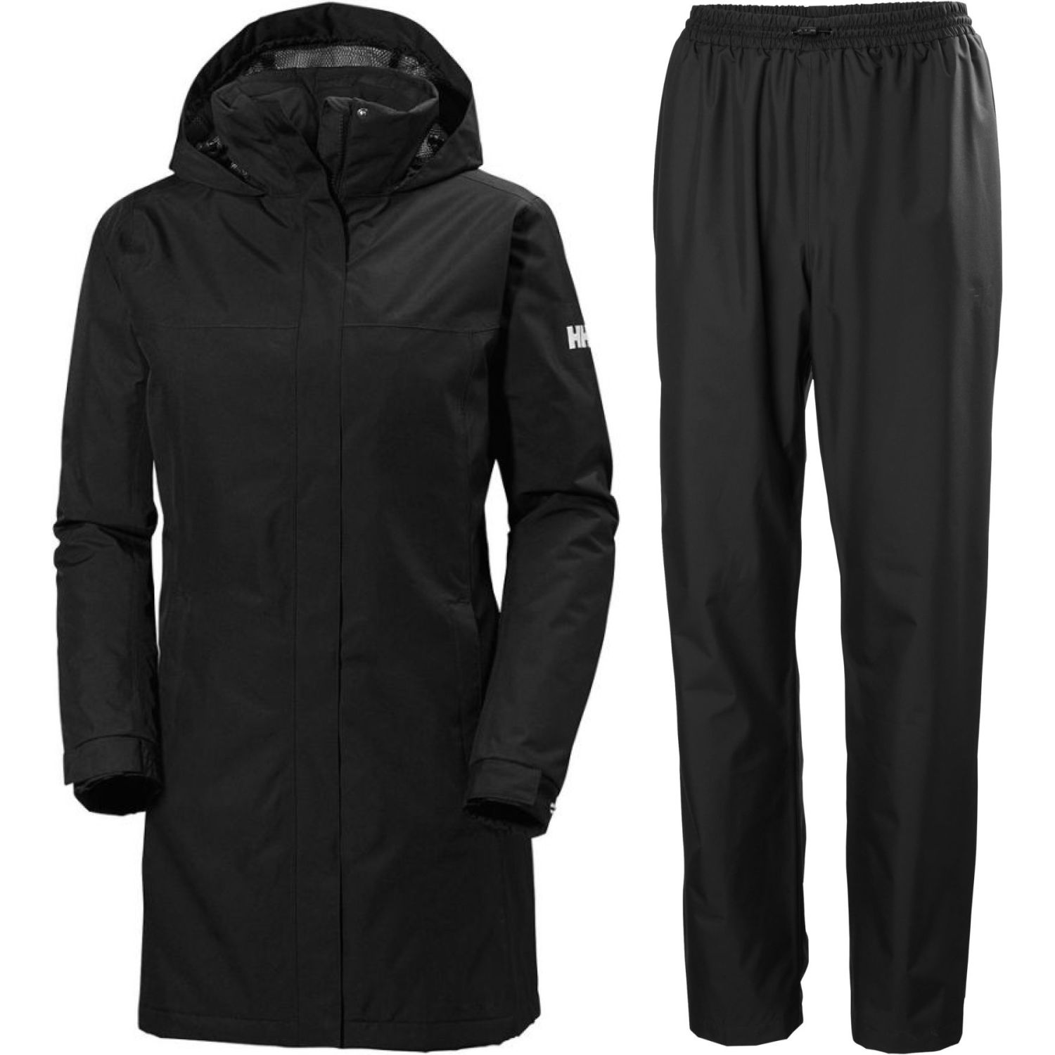 Helly Hansen Aden/HH regnsett, dame, svart