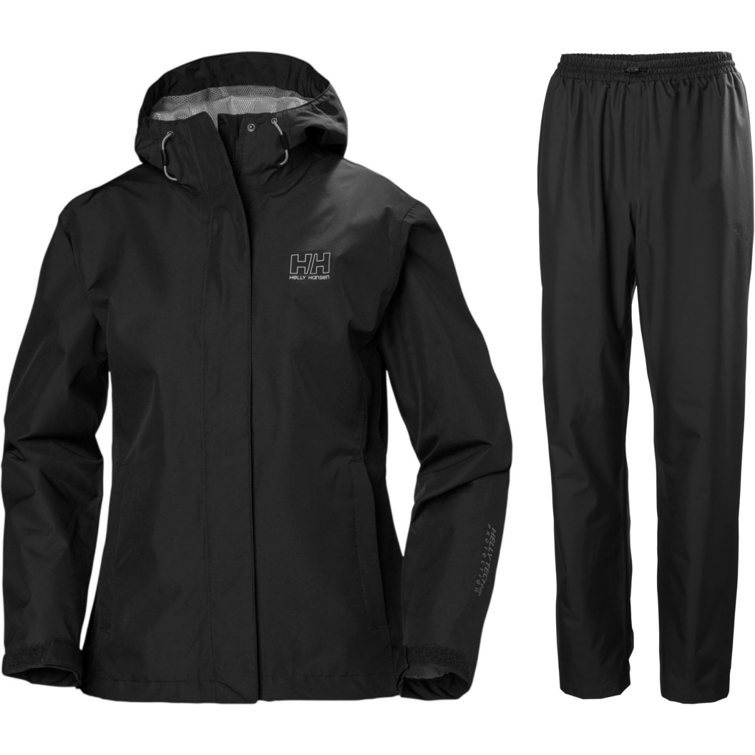 Helly Hansen Seven J/HH Rain, rain set, women, black