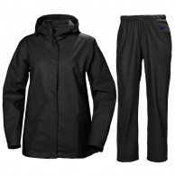 Helly Hansen Moss, regnsæt, dame, sort