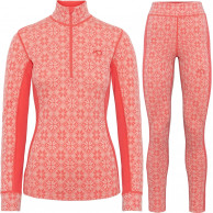 Kari Traa Rose H/Z/Rose skiundertøysett, dame, rosa