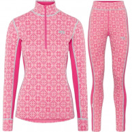 Kari Traa Rose H/Z/Rose skiundertøysett, dame, rosa