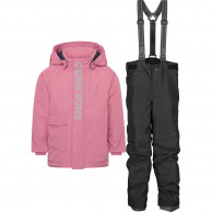 Didriksons Dacit/Talvi set, junior, black/pink