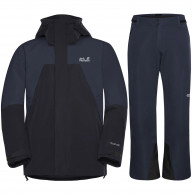 Jack Wolfskin Flowline 2L Ins skisett, herre, mørkeblå