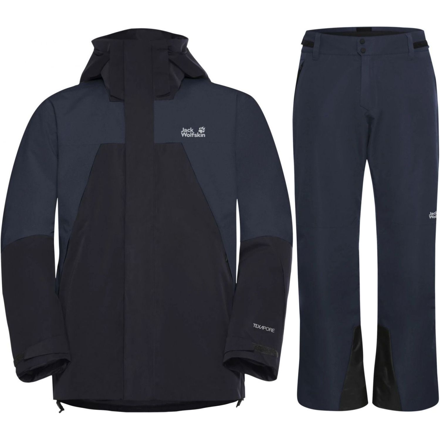 Jack Wolfskin Flowline 2L Ins skisæt, herre, mørkeblå