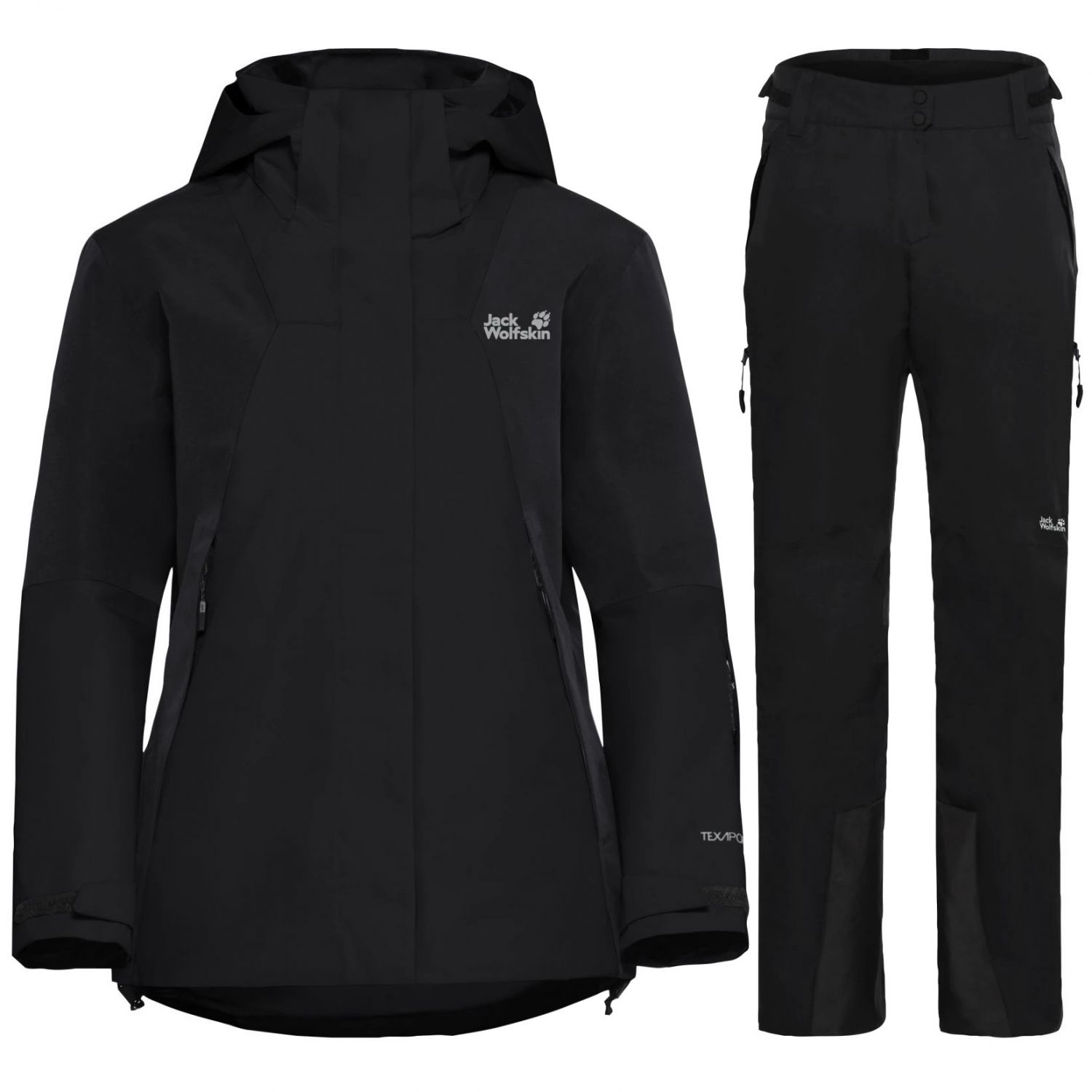 Jack Wolfskin Flowline 2L Inset, dames, zwart