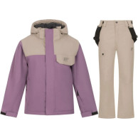 2117 of Sweden Ensemble veste/pantalon de ski Misan, junior, rose
