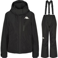 Kappa Scanivy/Naviasy skiset, dames, zwart