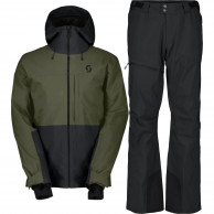 Scott Ultimate Dryo 10 sæt, herre, sort/mørkegrøn
