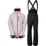 Scott Ultimate Dryo Ripstop set, dam, svart/rosa