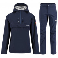 Swix Fjell skalbyxor/anorak set, herr, navy