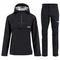 Swix Fjell skalbyxor/anorak set, herr, svart