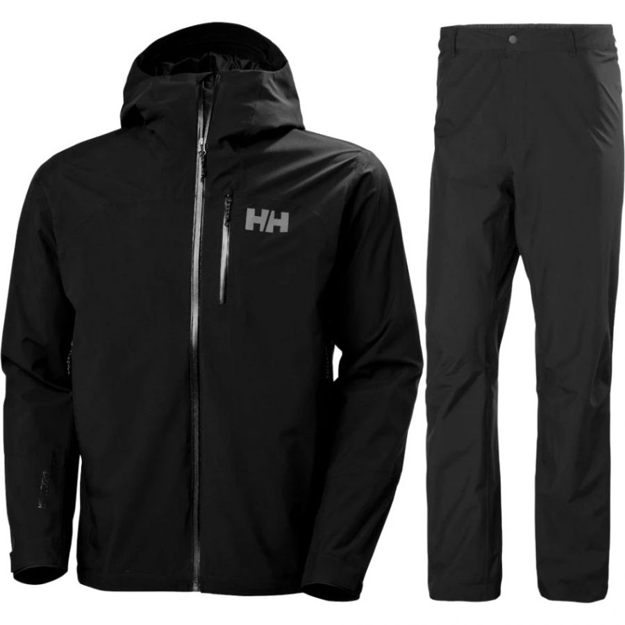 Helly Hansen Loke 2L héj kabát/héj nadrág szett, férfi, fekete