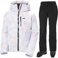 Helly Hansen Legendary/Valdisere 3.0 skiset, dames, zwart/lichtpaars