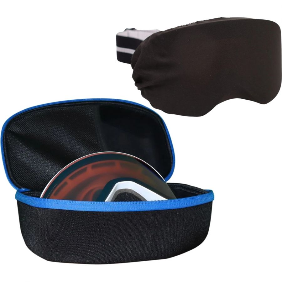 Accezzi Avoriaz + Goggle Cover sæt, unisex, sort