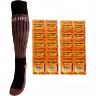 Accezzi Fodvarmer/Helios Merino One 60 sæt, unisex, brun