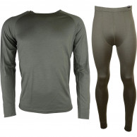 Helios Merino One skiundertøysett, menn, grønn