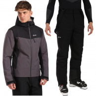 Kilpi Flip/Mimas Skiset, Übergrößen, Herren, schwarz