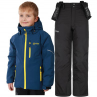 Kilpi Mimas/Ferden Skiset, Junior, schwarz/dunkelblau