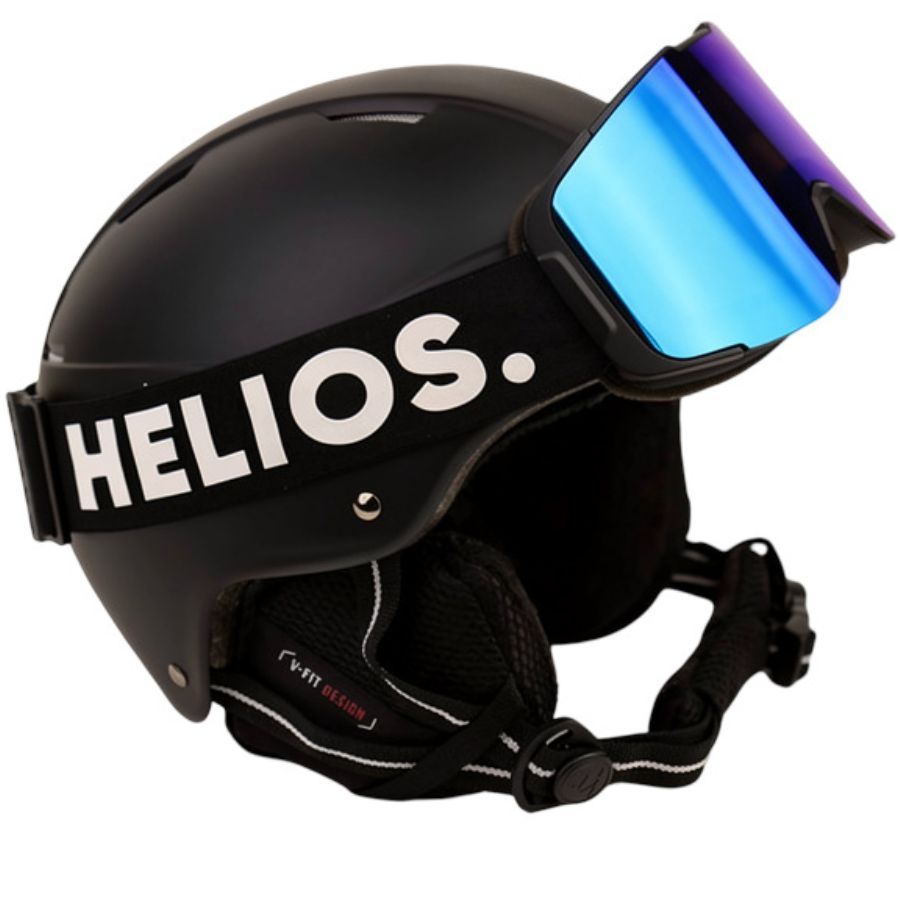 Cairn Orbit/Helios Kiddo setti, junior, musta/sininen