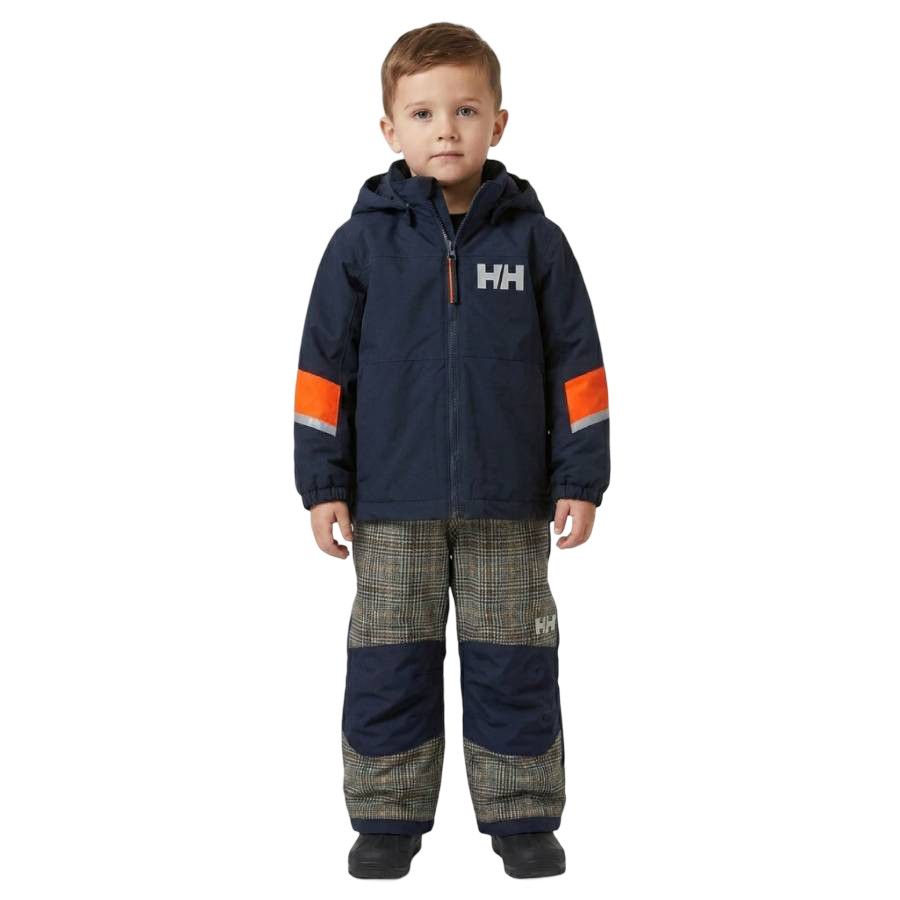 Helly Hansen Rider/Rider 2 Ins Bib skisett, junior, marineblå