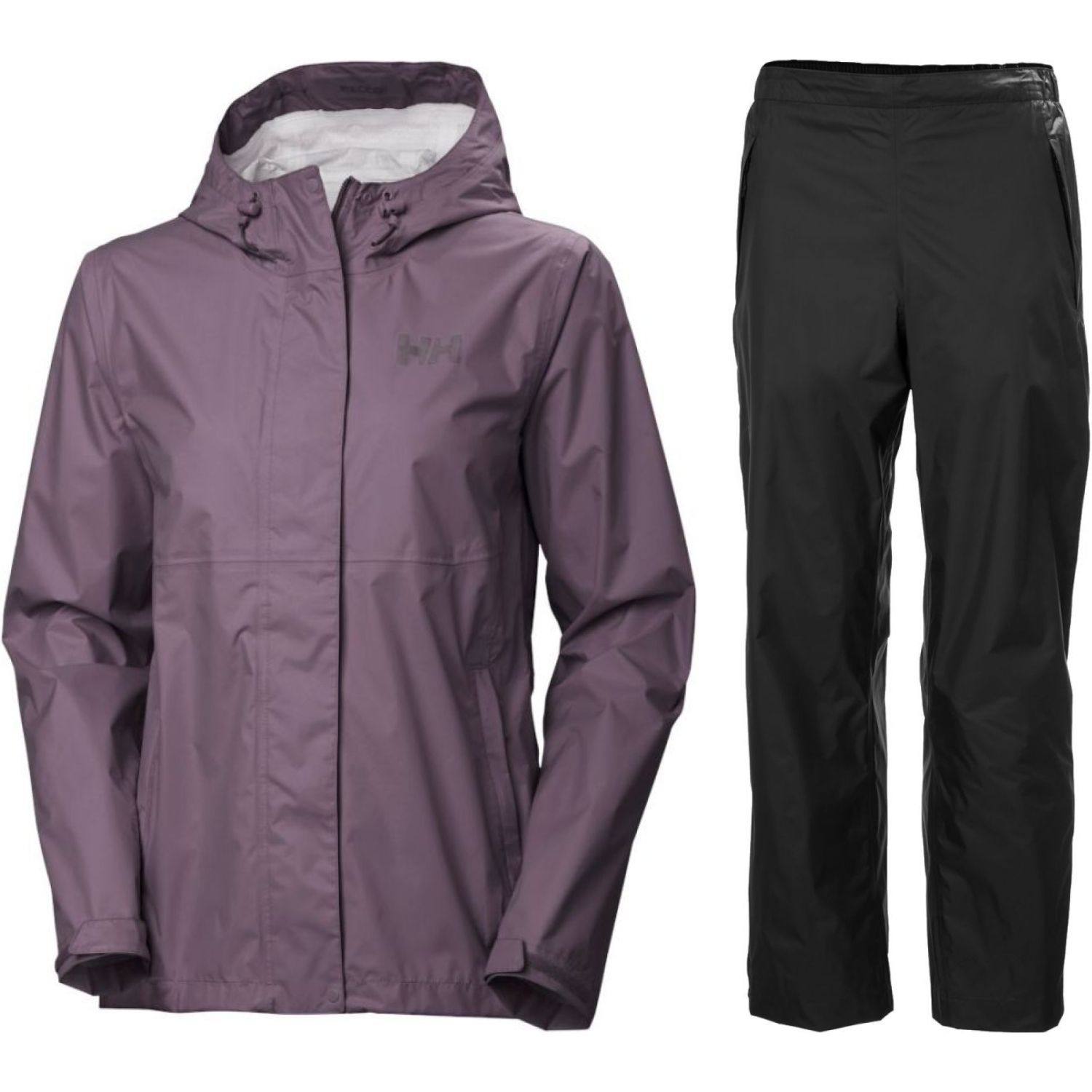 Helly Hansen Loke 2.0/Loke Regenset, Damen, lila/schwarz