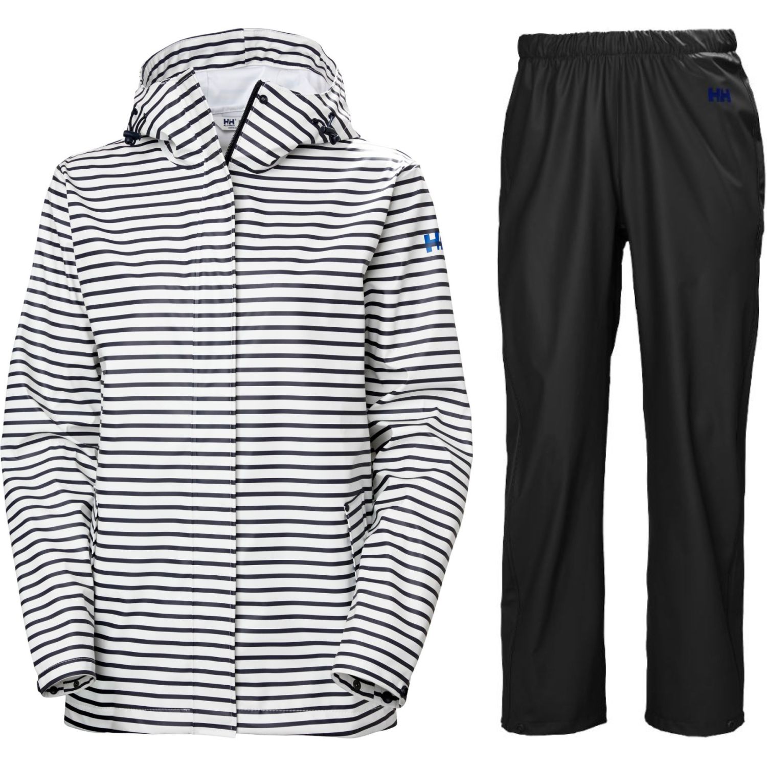 Helly Hansen Moss regnsæt, dame, hvid/sort