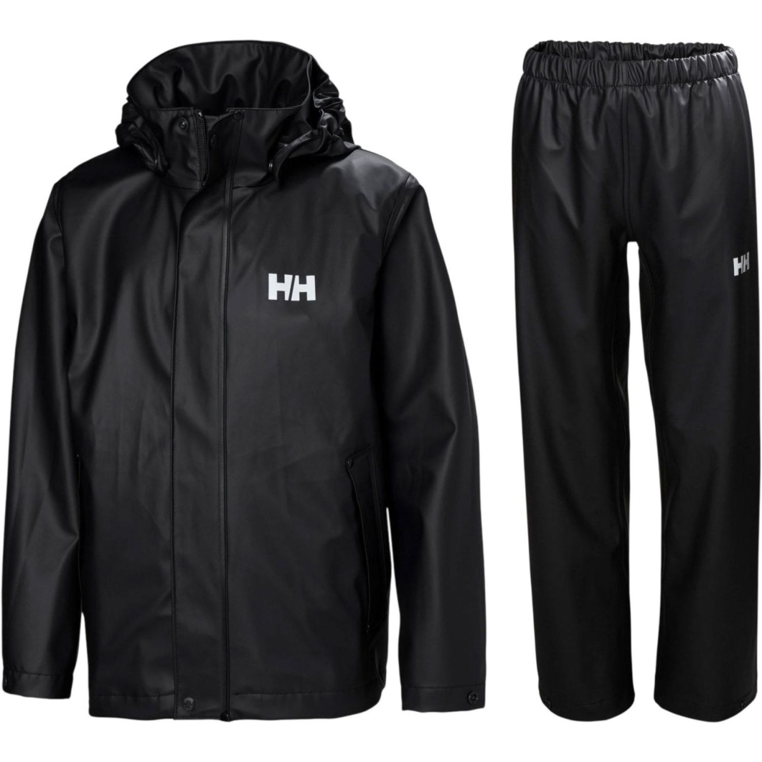 Helly Hansen Moss dažďová súprava, juniorská, čierna