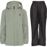 Didriksons Meliss/Penta regnsæt, junior, lysegrøn/sort