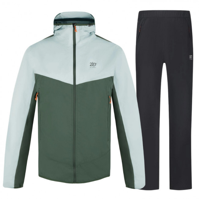 2117 of Sweden Jacks 2.5L regnsæt, herre, grøn/sort