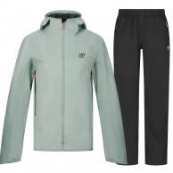 2117 of Sweden Jacks 2.5L regnsæt, dame, grøn/sort