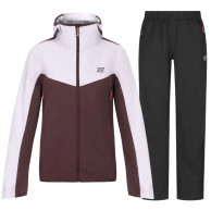 2117 of Sweden Jacks 2.5L regnsæt, dame, bordeaux/sort